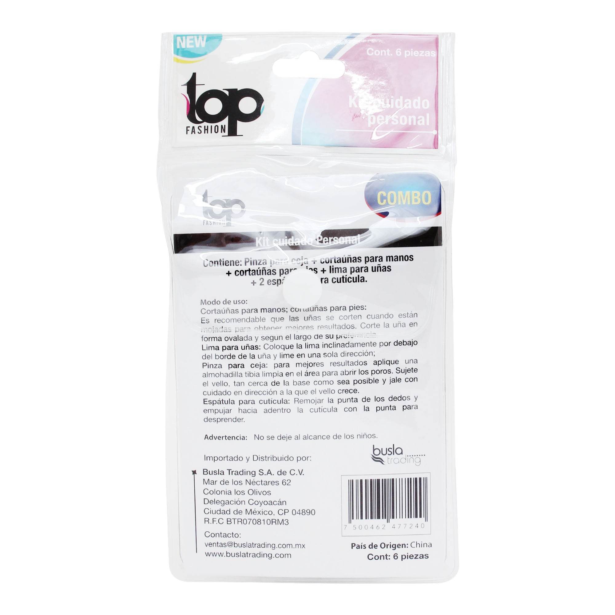 Top Fashion Kit Uñas 7500462477240