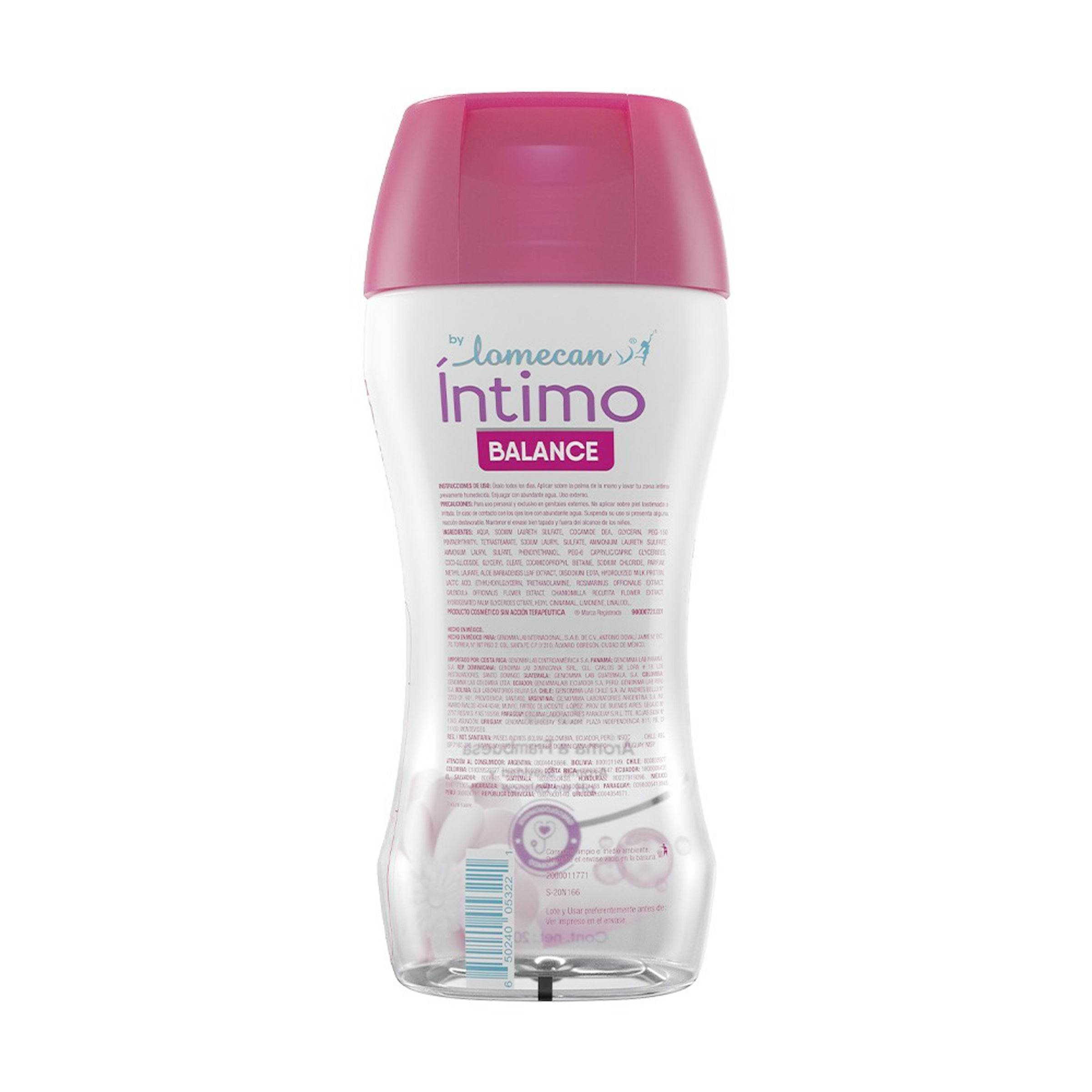Lomecan Shampoo Intimo Micelar Balance 200Ml 650240053221