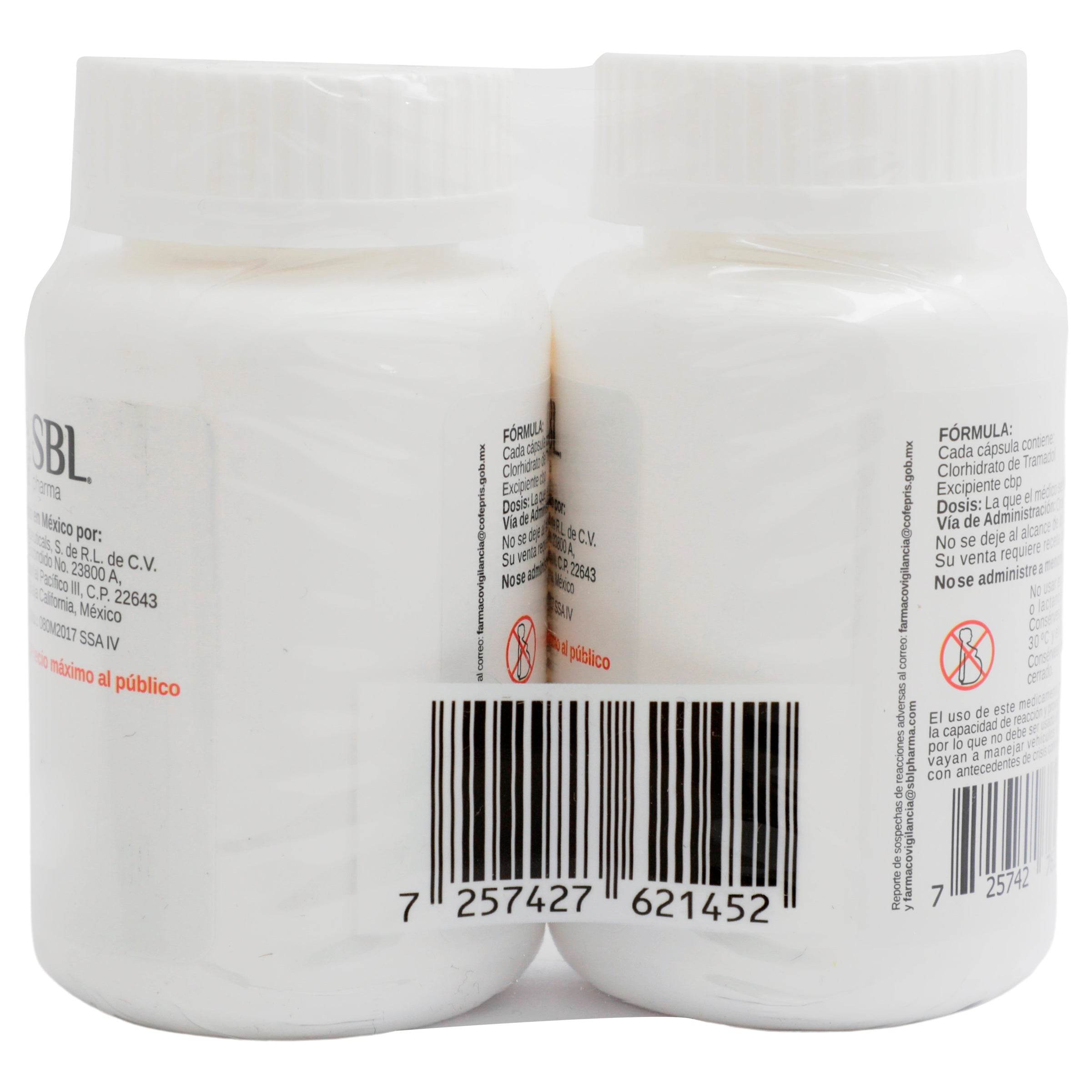 Adiolol 100Mg Con 100 Duo Pack Capsulas (Tramadol) 7257427621452