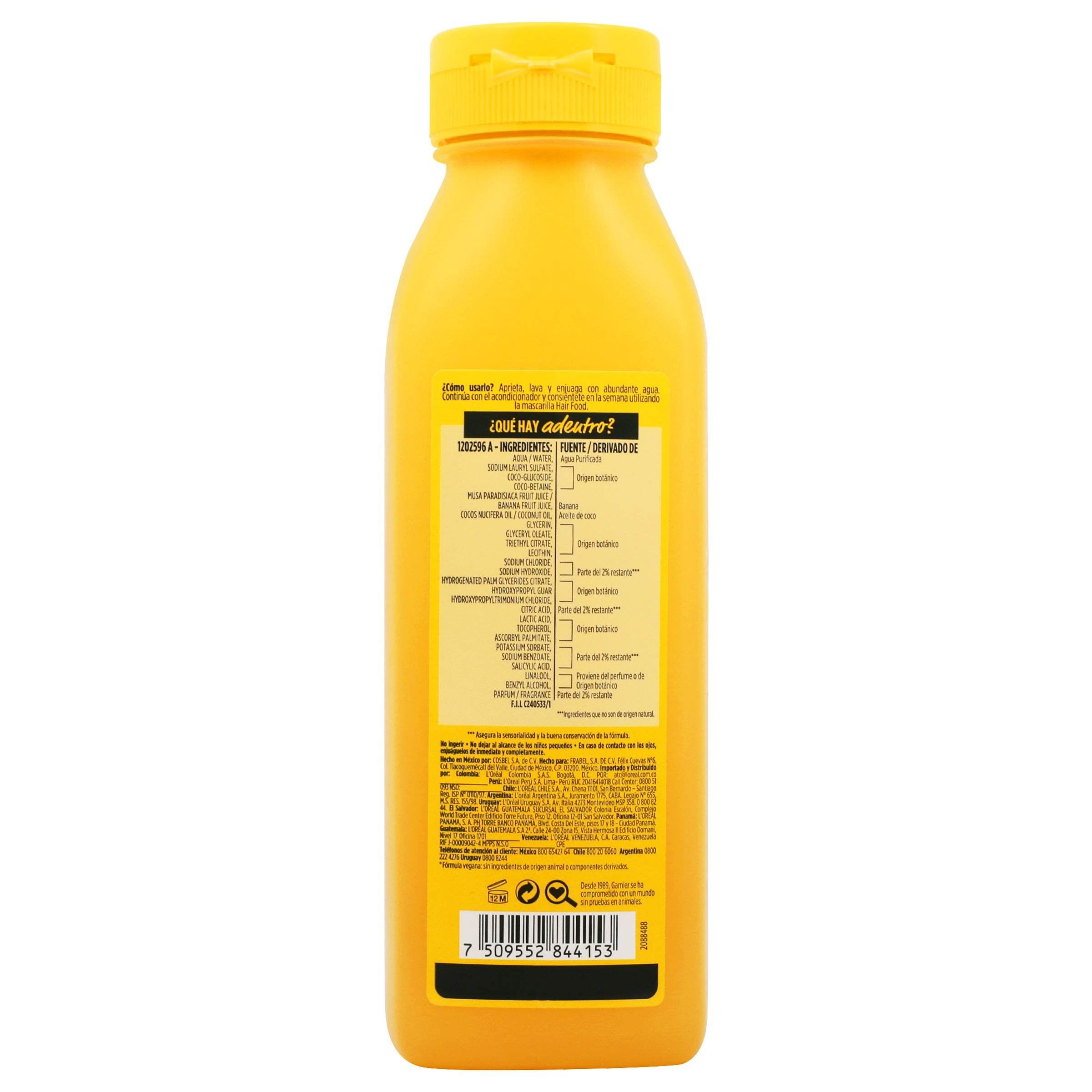 Garnier Fructis Shampoo Fuerza Banana 300Ml 7509552844153