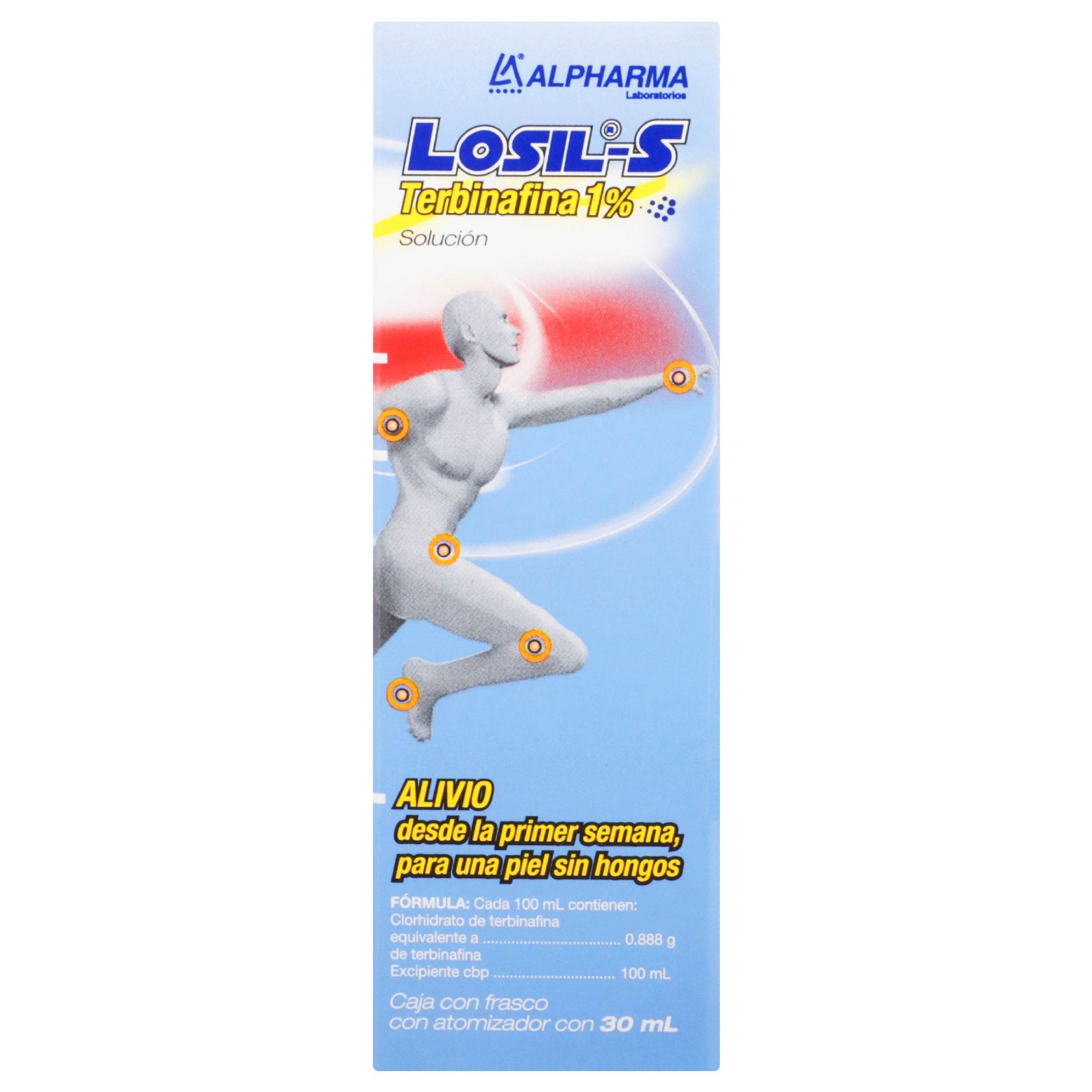 Losil-S Solución Topica 1% 30Ml (Terbinafina) 7503004908998