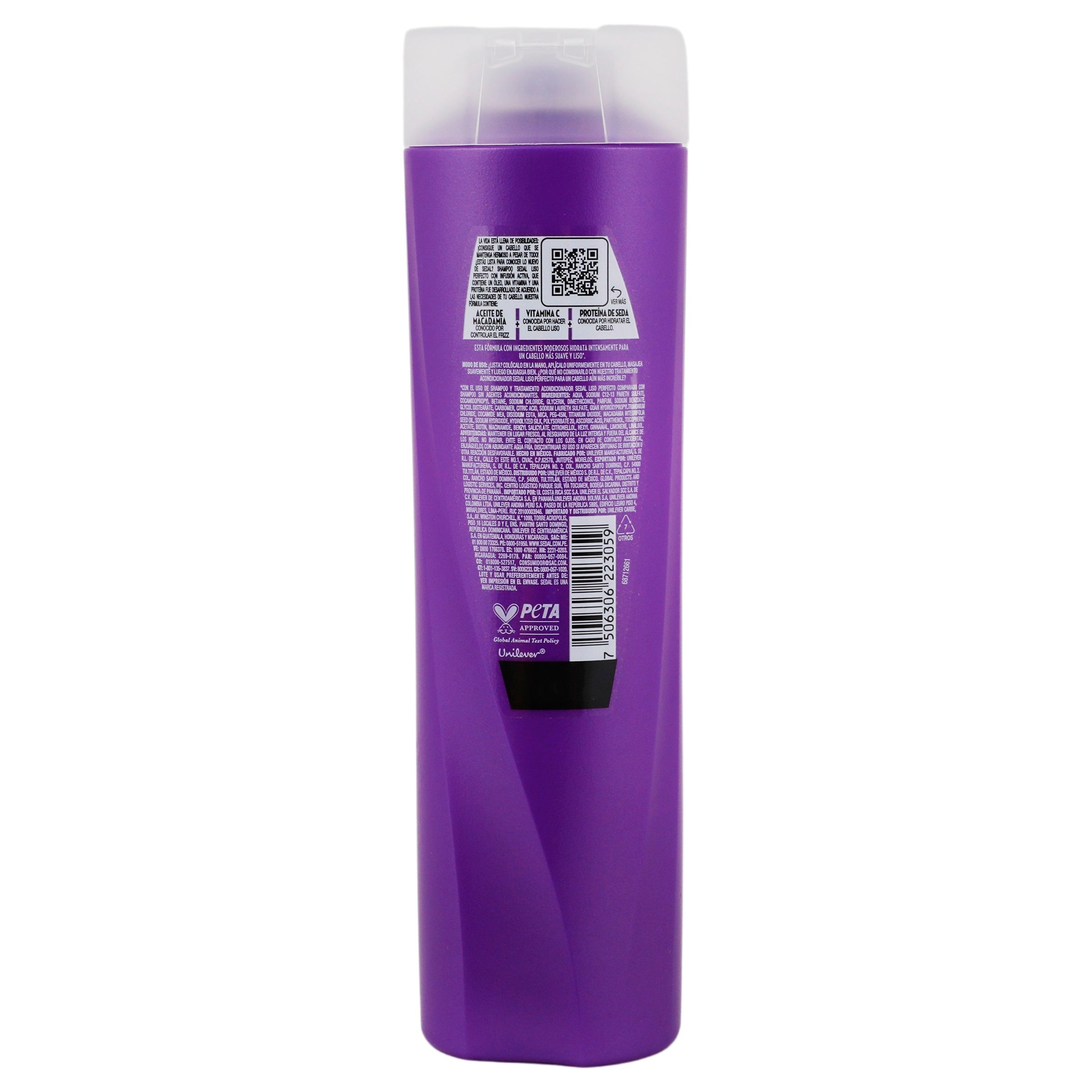 Shampoo Sedal Co-Creat Liso Perf 300 Ml 7506306223059