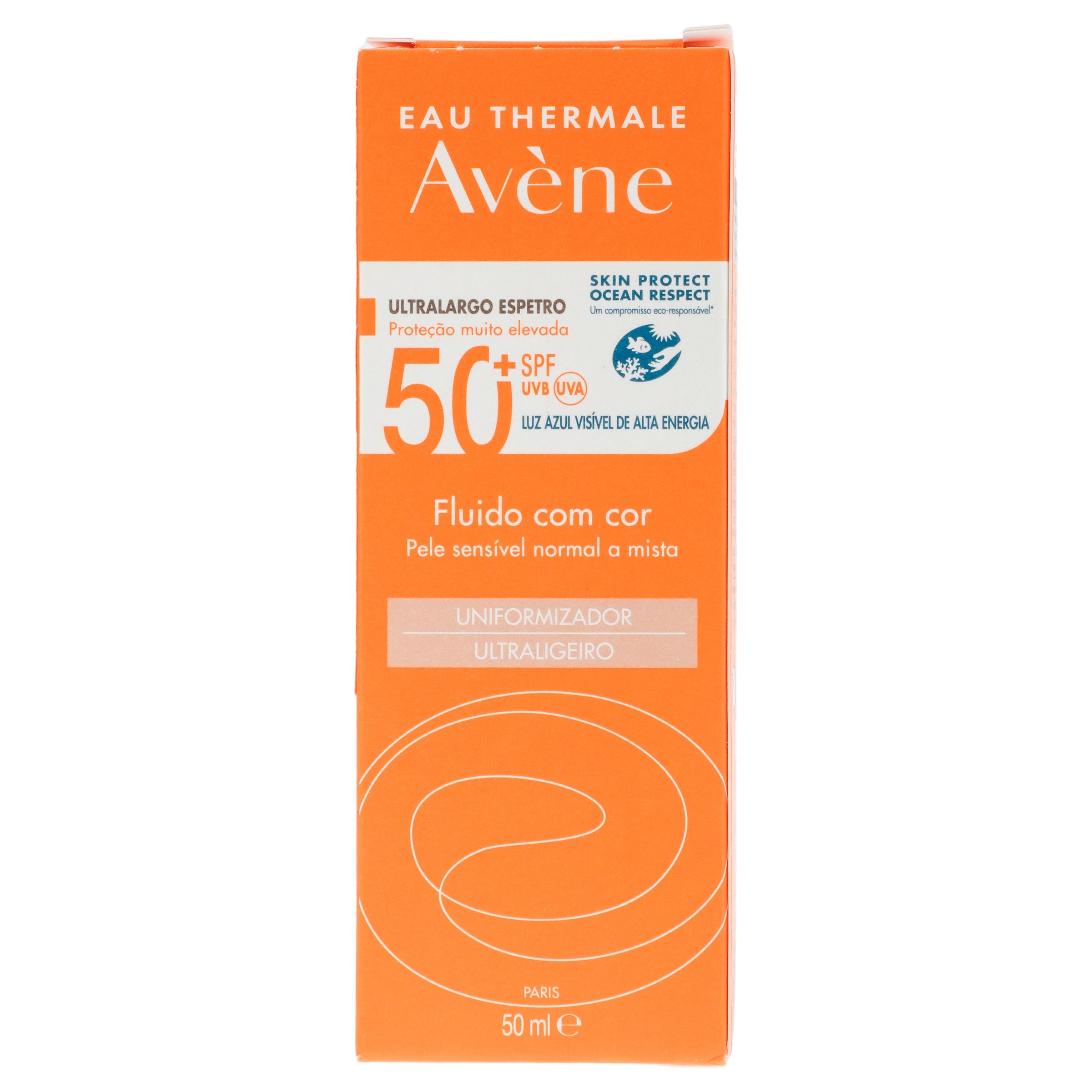 Avene Fluido Fps 50+ Piel Sensibles Mixtas 50 Ml 3282770149111