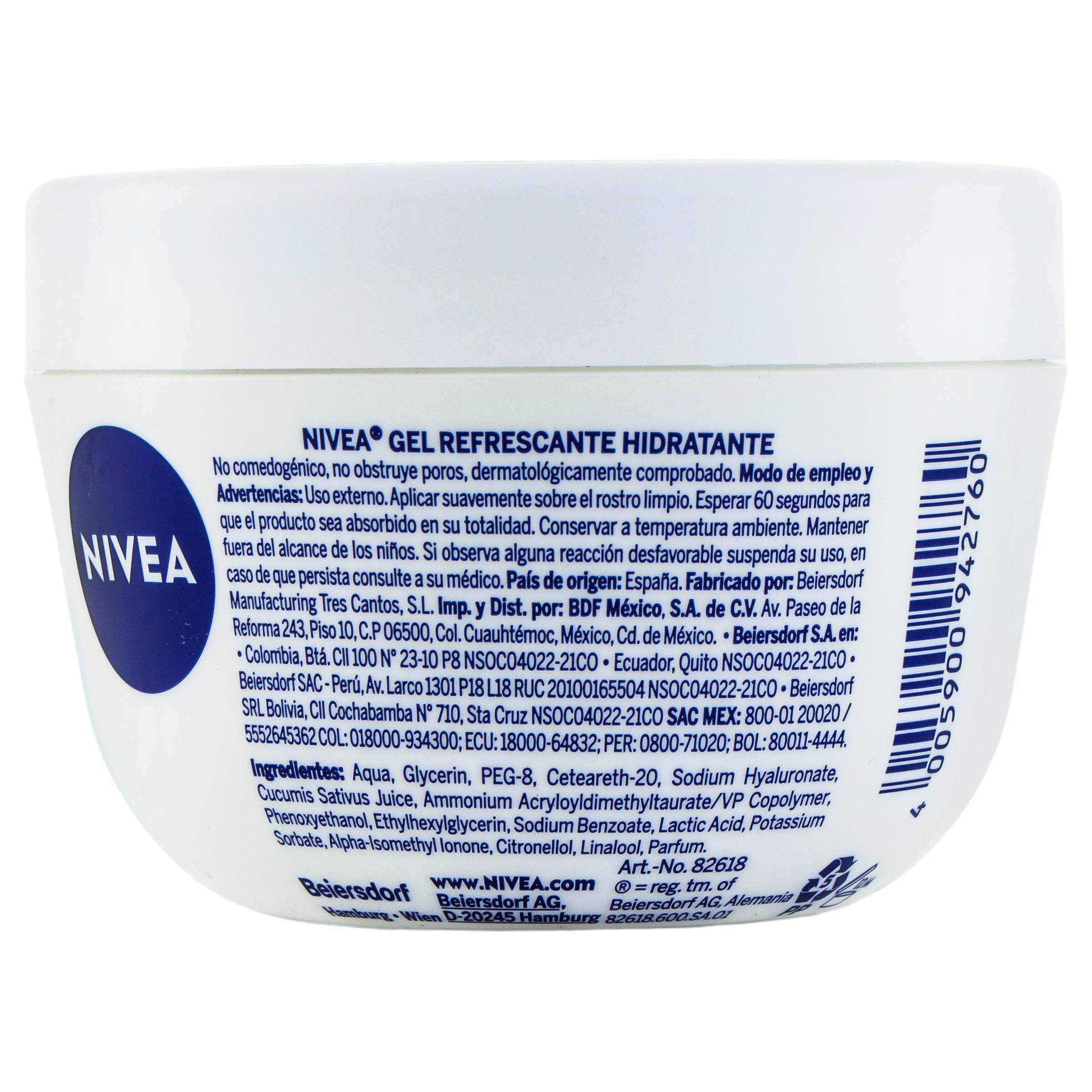 Gel Nivea Facial Refrescante 200Ml 4005900942760