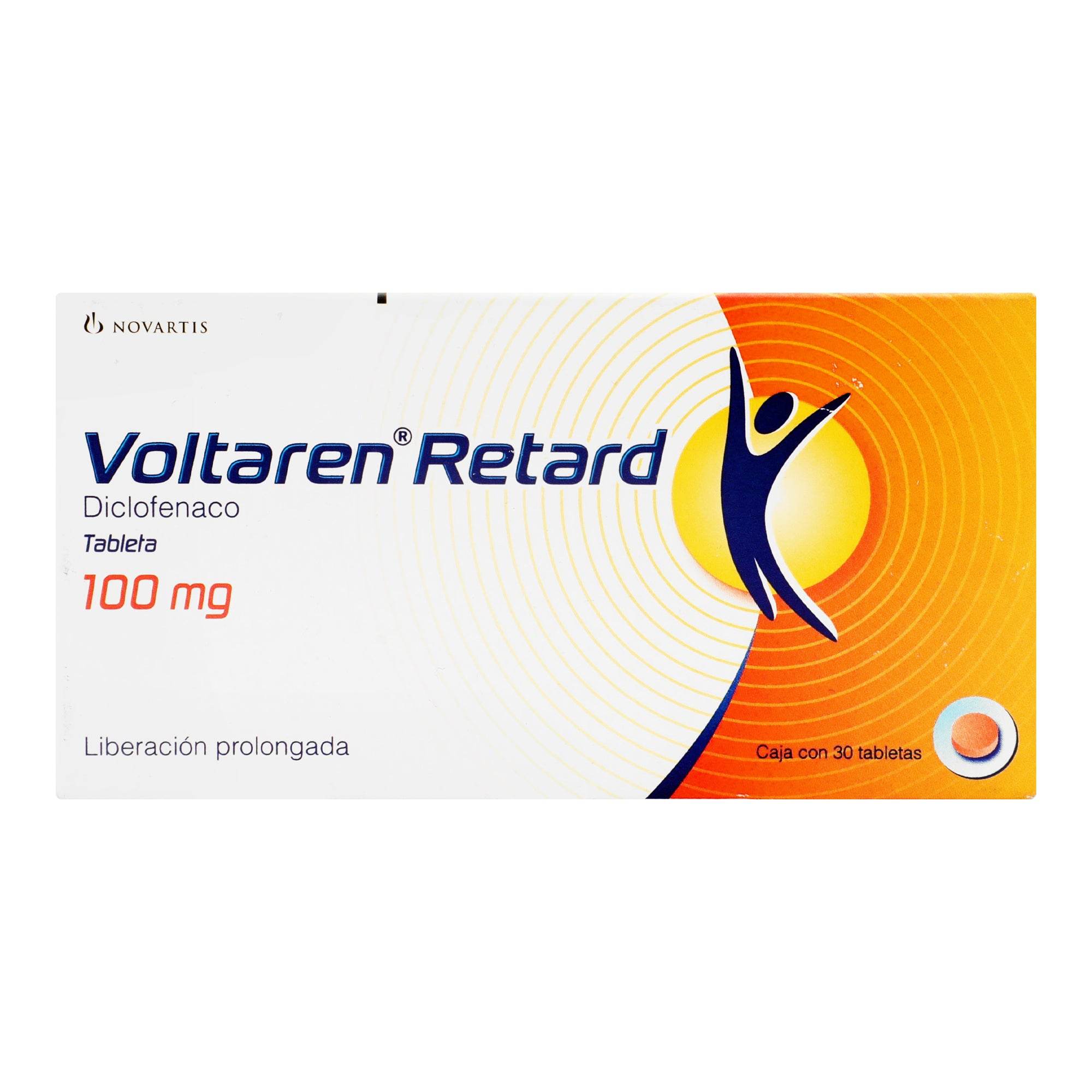 Voltaren Retard 100Mg Con 30 Tabletas (Diclofenaco) 7501094916664