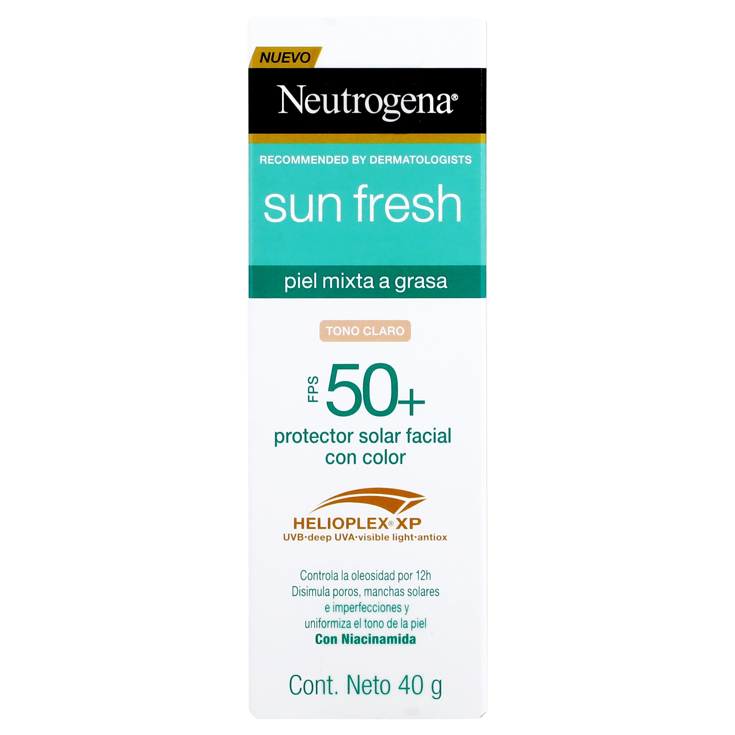 Bloqueador Solar Neutrogena Sunfresh Fps 50+ 40 Gr 7891010253202