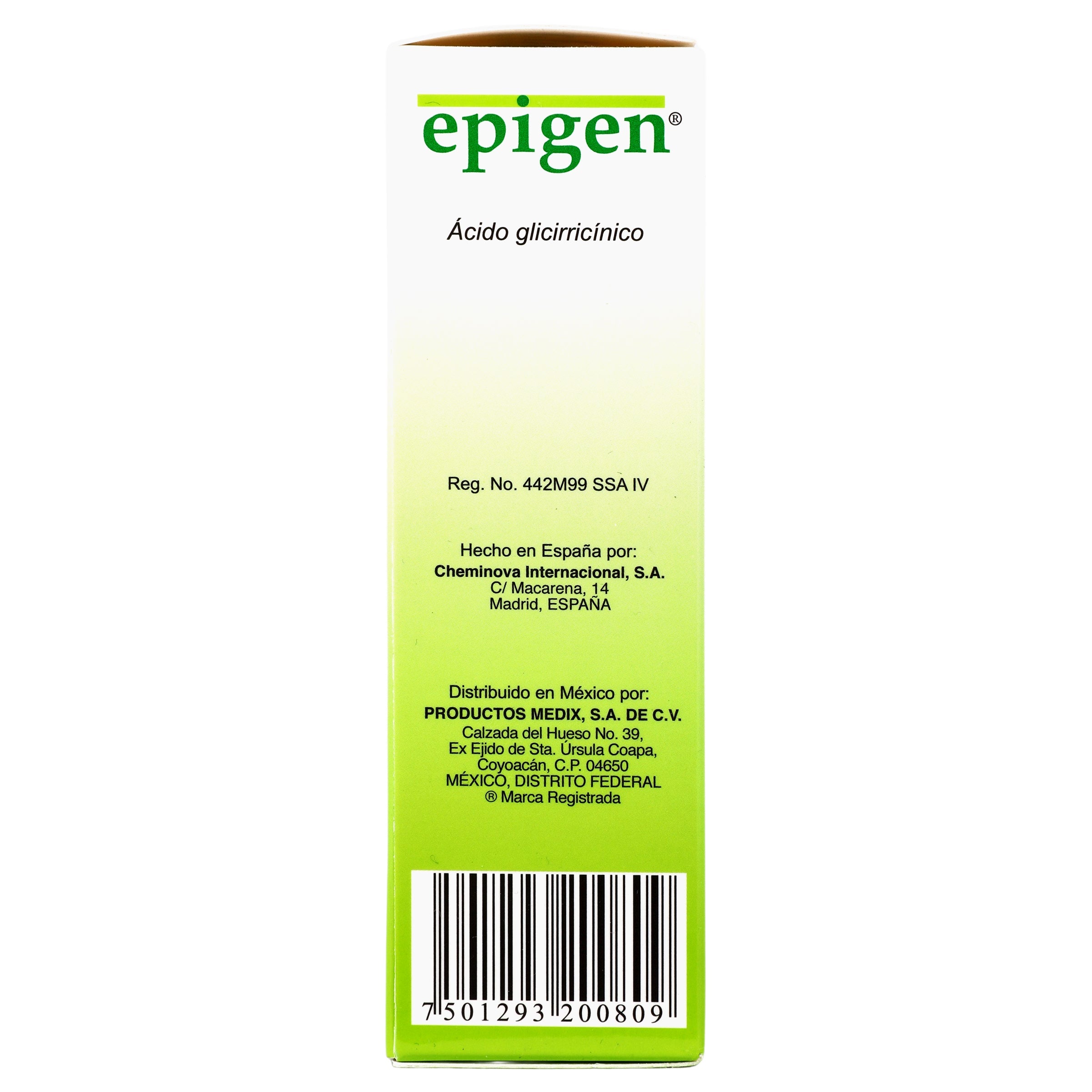 Epigen 0.1 Gr / 100 Ml 60 Ml So Tópica 7501293200809