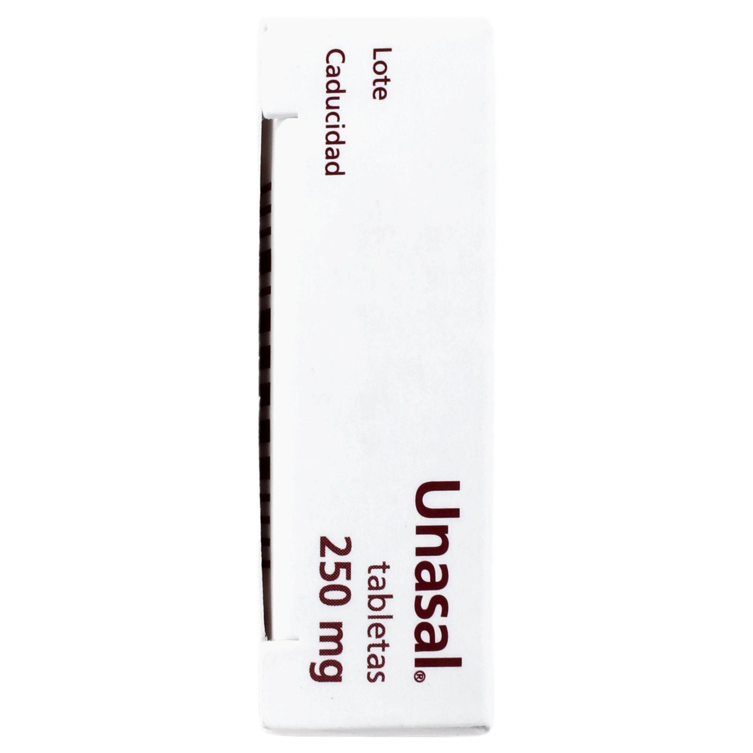 Unasal 250Mg Con 10 Tabletas (Terbinafina) 7501314701216