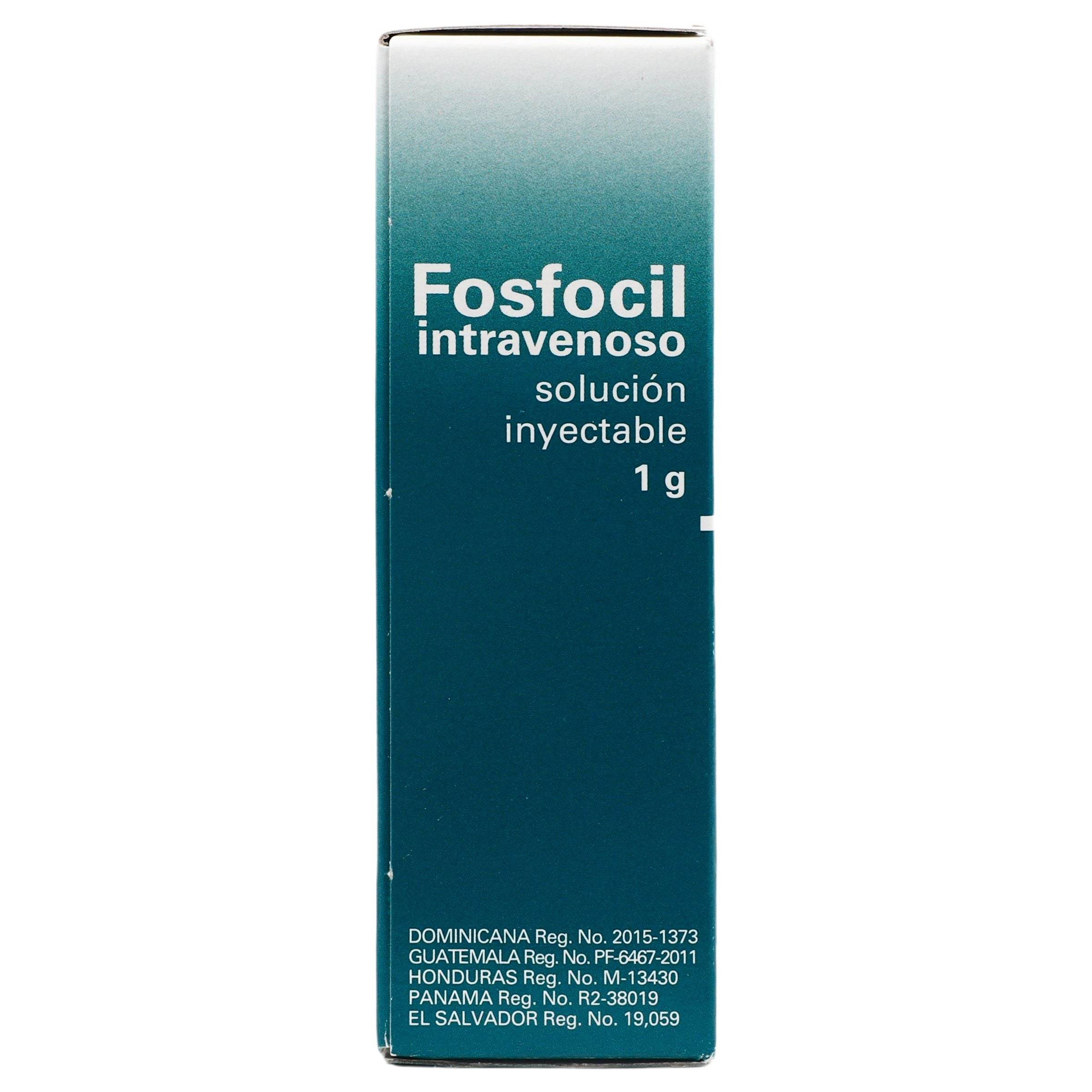 Fosfocil Iv 1G Con 1 Ampulas (Fosfomicina) 7501314701735
