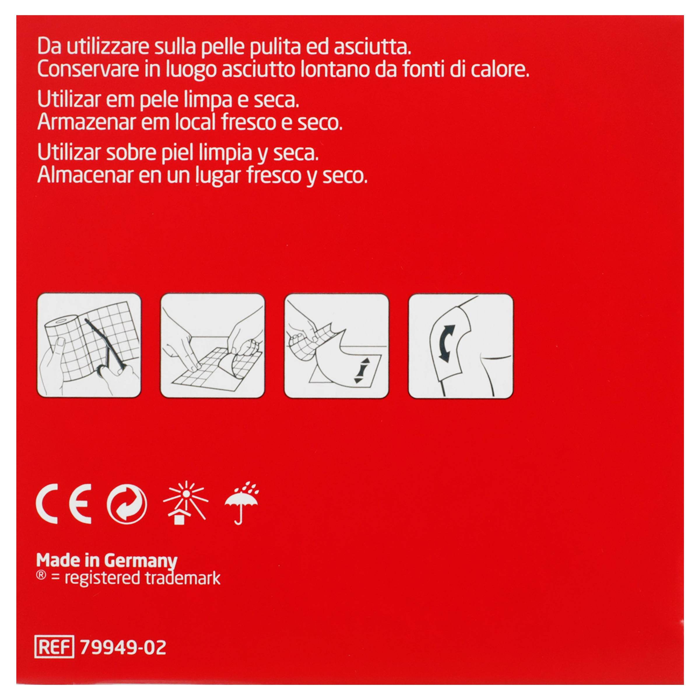 Gasa Adhesiva Para Apósitos Hypafix 5Cmx10M 4042809591323