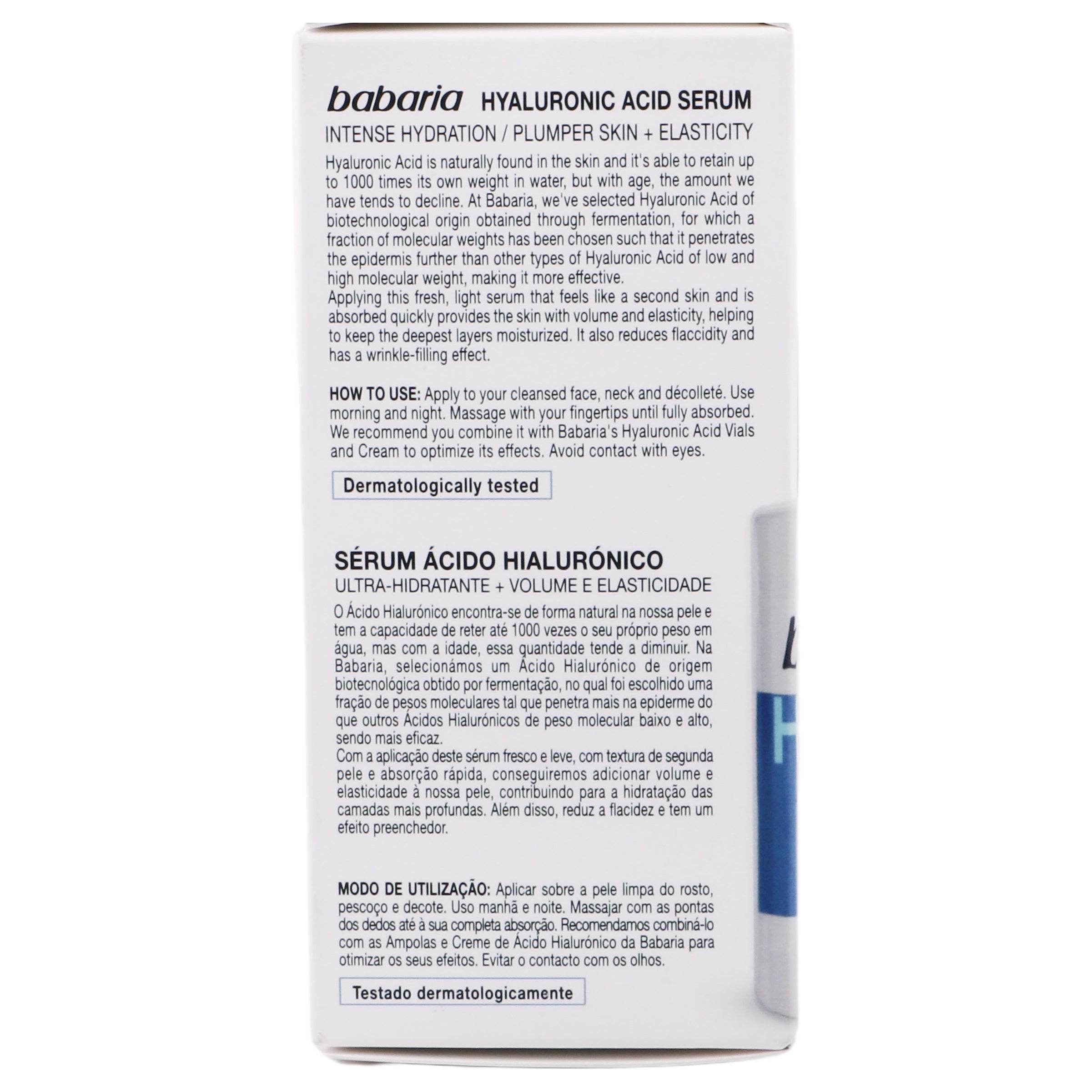 Babaria Serum Acido Hialuronico 30Ml 8410412100069