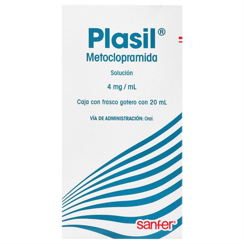 Plasil Pediátrico 4 Mg / Ml 20 Ml Gotas