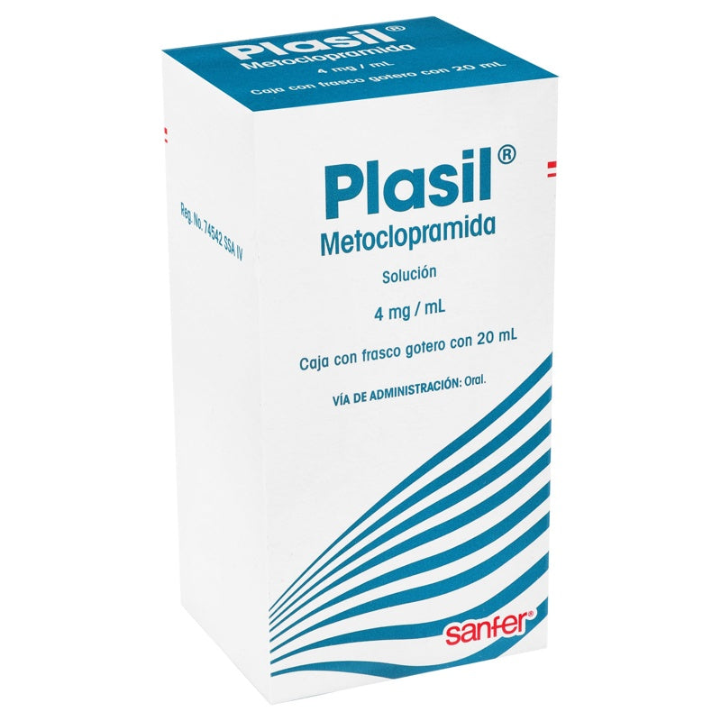 Plasil Pediátrico 4 Mg / Ml 20 Ml Gotas