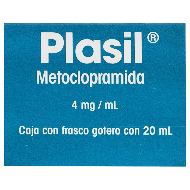Plasil Pediátrico 4 Mg / Ml 20 Ml Gotas
