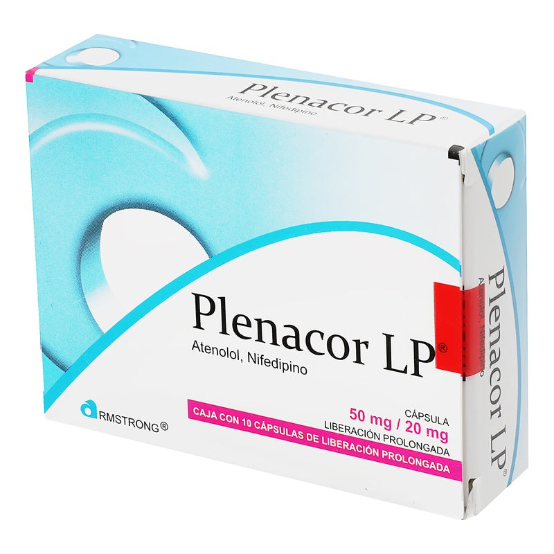 Plenacor Lp 50 / 20 Mg Con 10 Capsulas 7501089802460