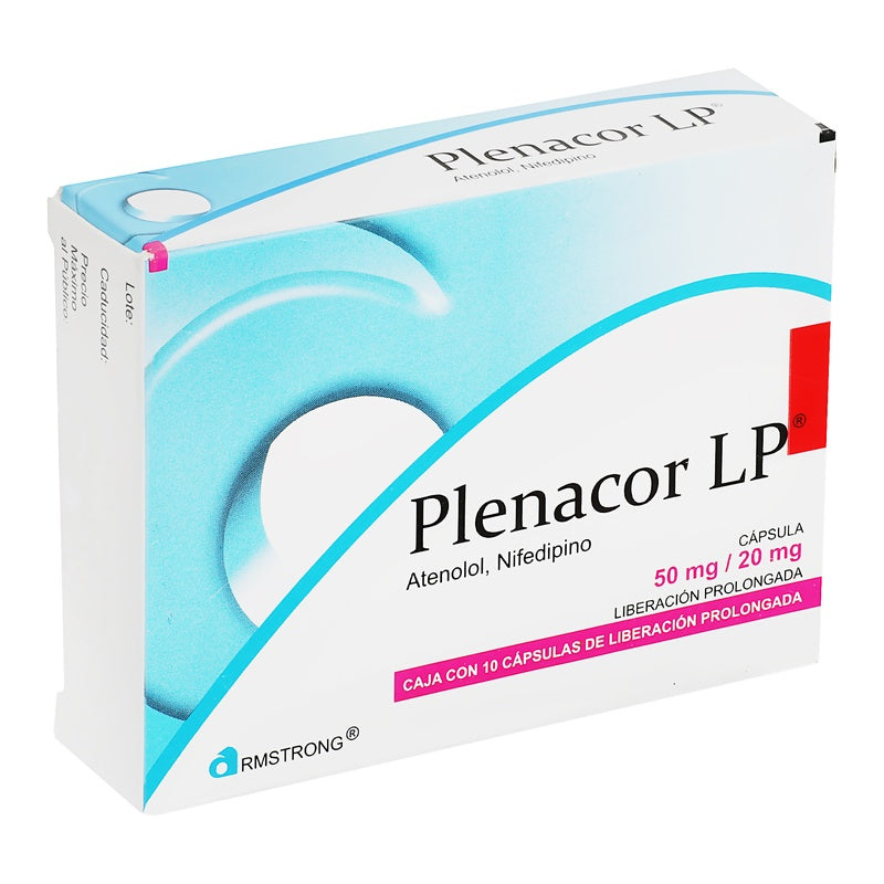 Plenacor Lp 50 / 20 Mg Con 10 Capsulas 7501089802460 perfil 2