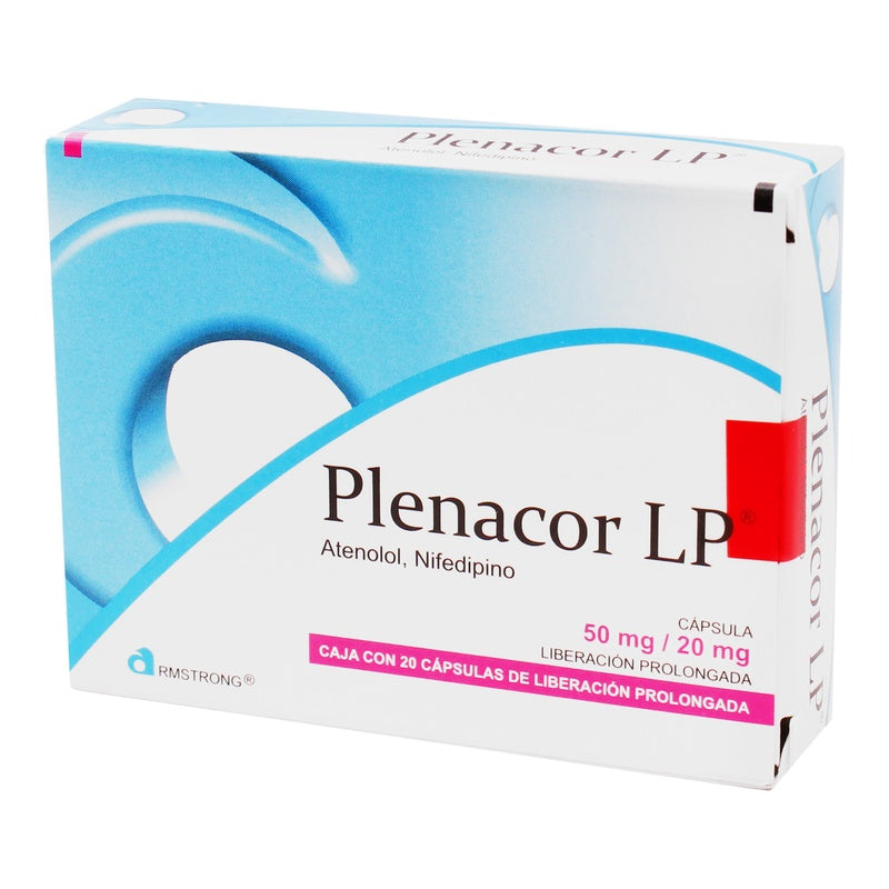 Plenacor Lp 50 / 20 Mg Con 20 Capsulas 7501089802453 perfil 3