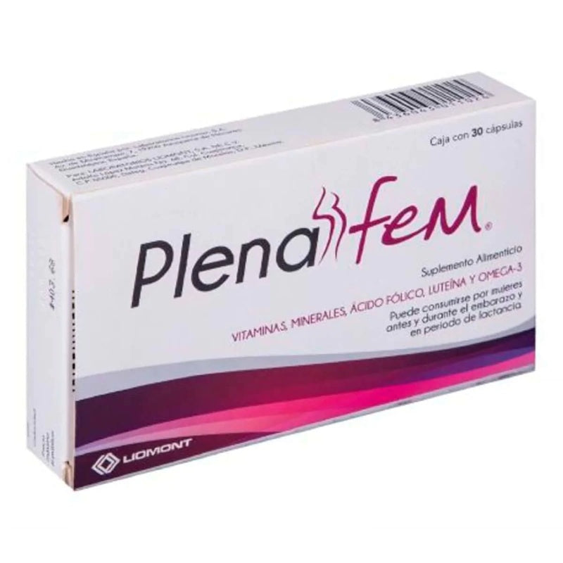 Plenafem 30 Capsulas Suplemento Alimenticio 1924