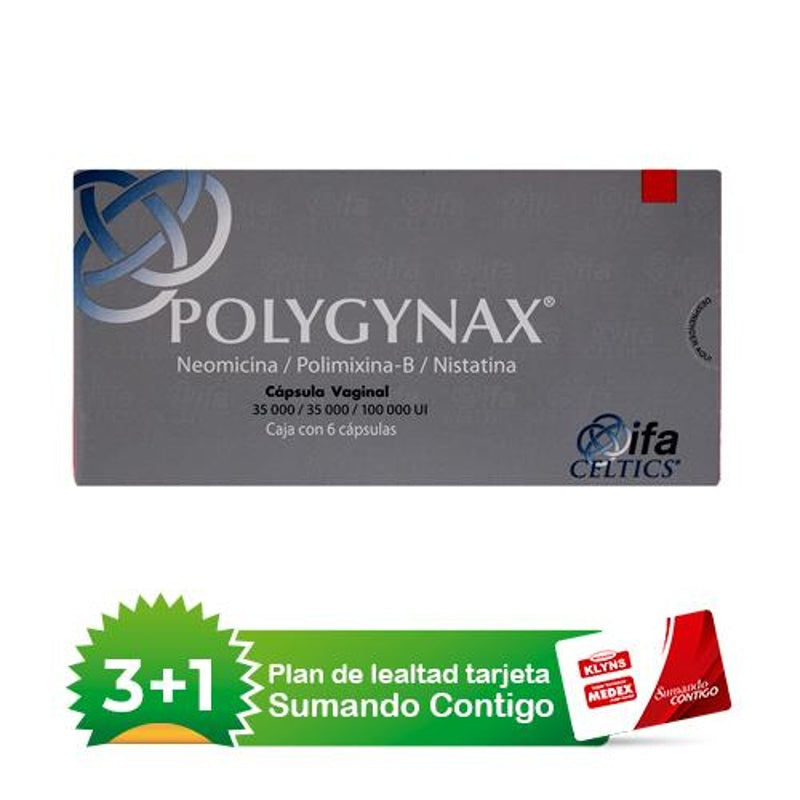 Polygynax 6 Capsulas Vag