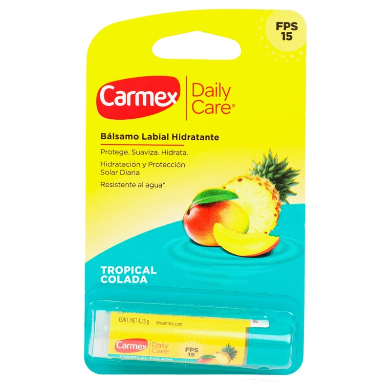 Pomada Labial Carmex Tropical Colada Fps 15