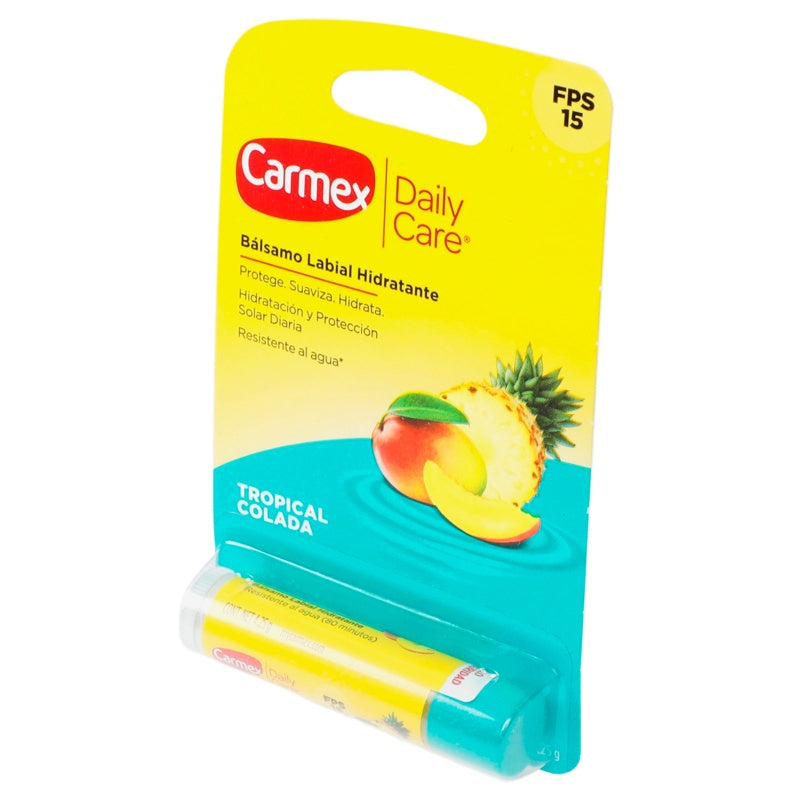 Pomada Labial Carmex Tropical Colada Fps 15