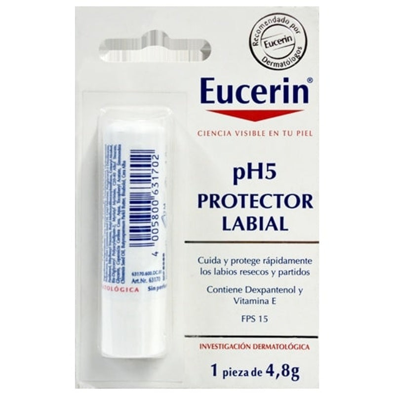 Pomada Labial Eucerin Phs Parasens 4.8 G