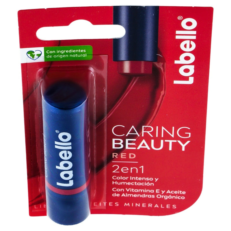Pomada Labial Labello Caring-B Red 4.8 G 4005900948670 perfil 3