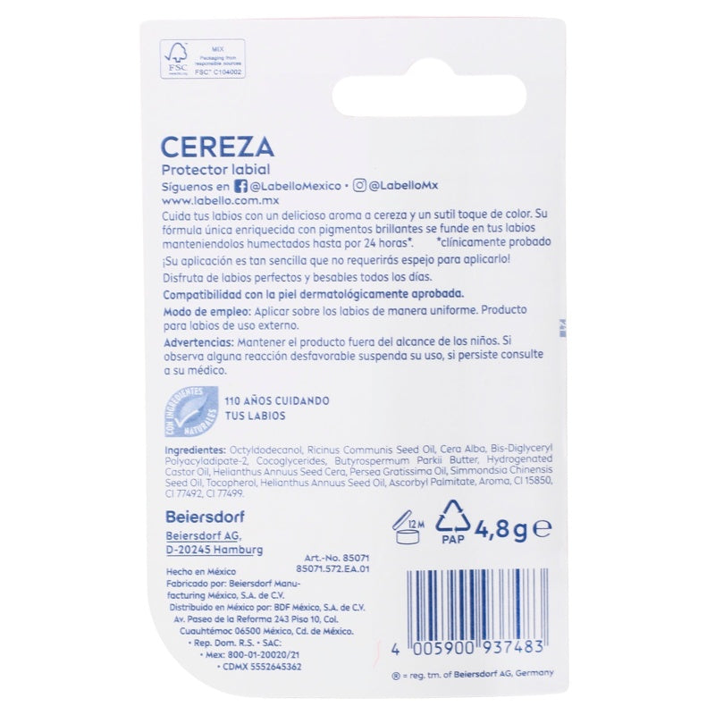 Pomada Labial Labello Distrol Cza 4.8 G perfil 7