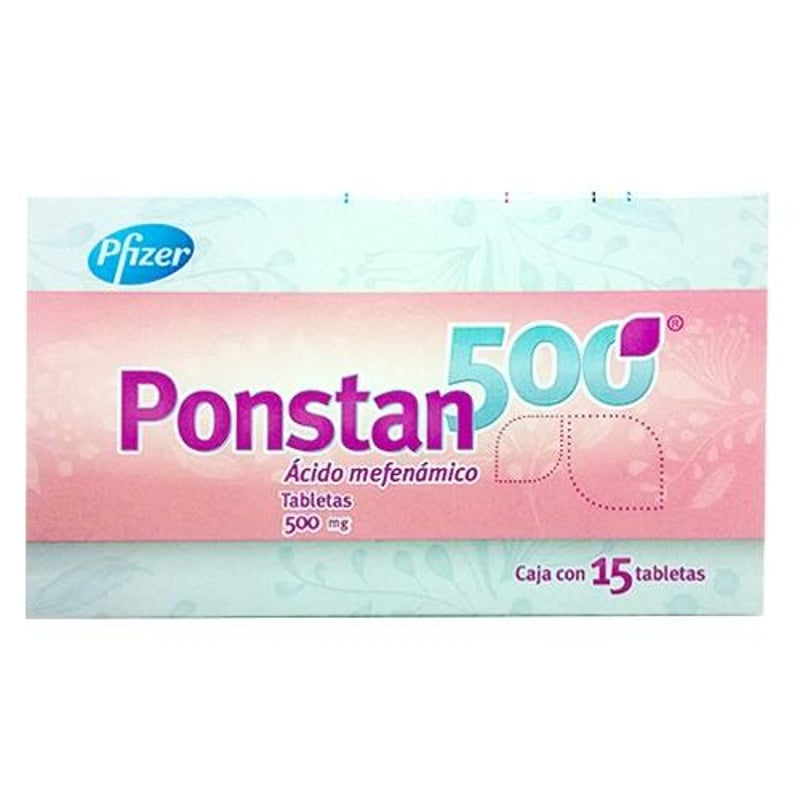 Ponstan 500 Mg Con 15 Tabletas