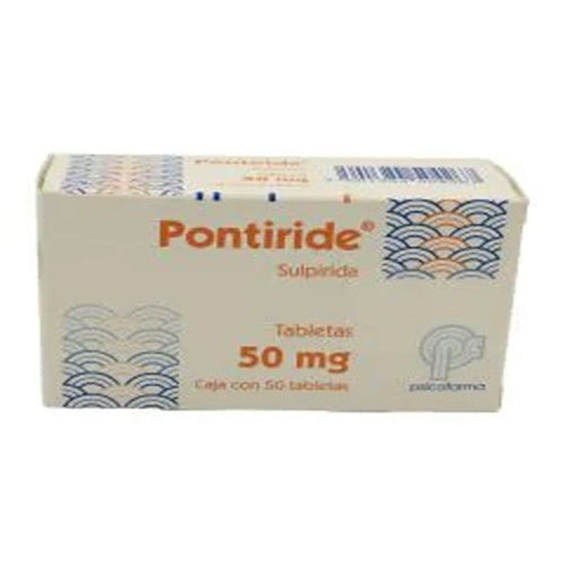 Pontiride 50 Mg Con 50 Tabletas