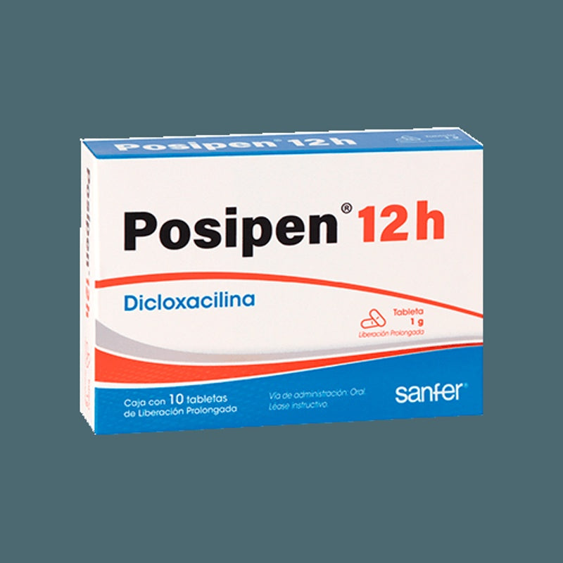Posipen 12H 1 Gr 10 Tabletas