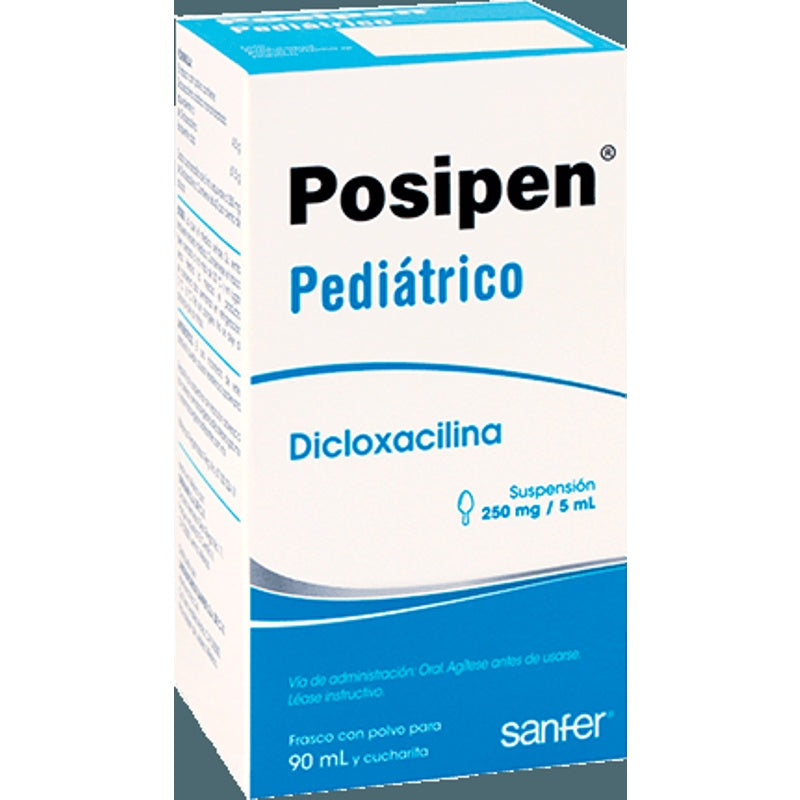 Posipen 250 Mg / 5 Ml Pediátrico 90 Ml Suspensión