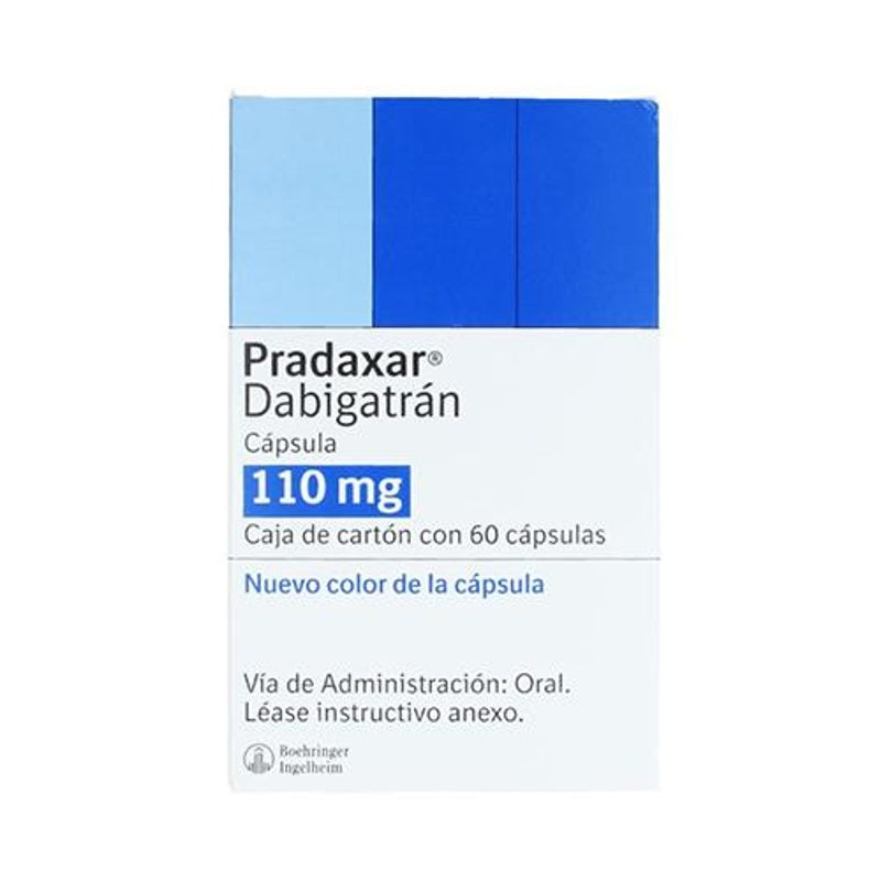 Pradaxar 110 Mg Con 60 Capsulas
