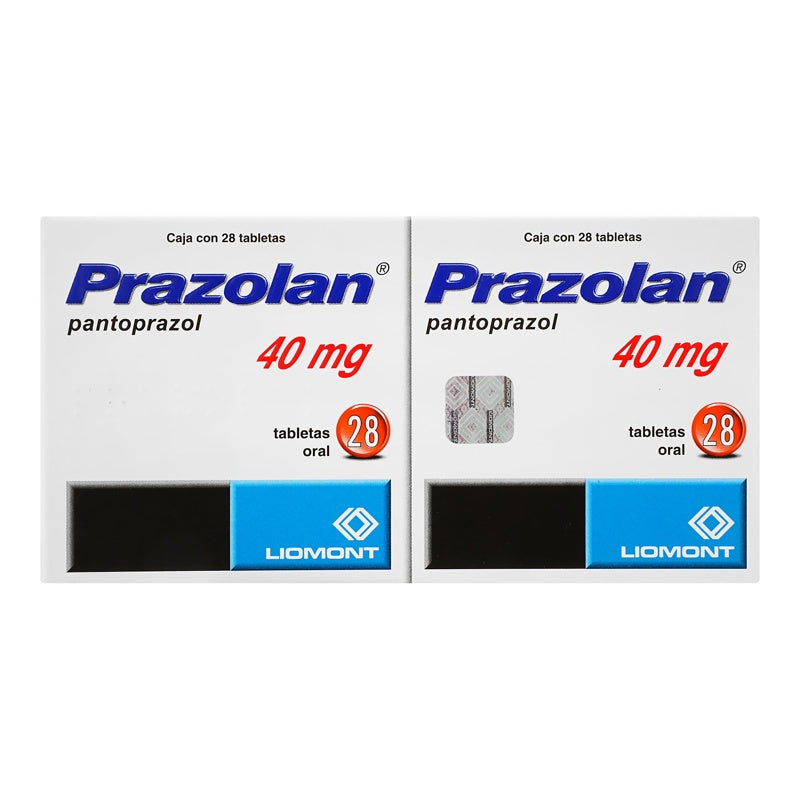 Prazolan Dual 40 Mg Con 28 Grageas