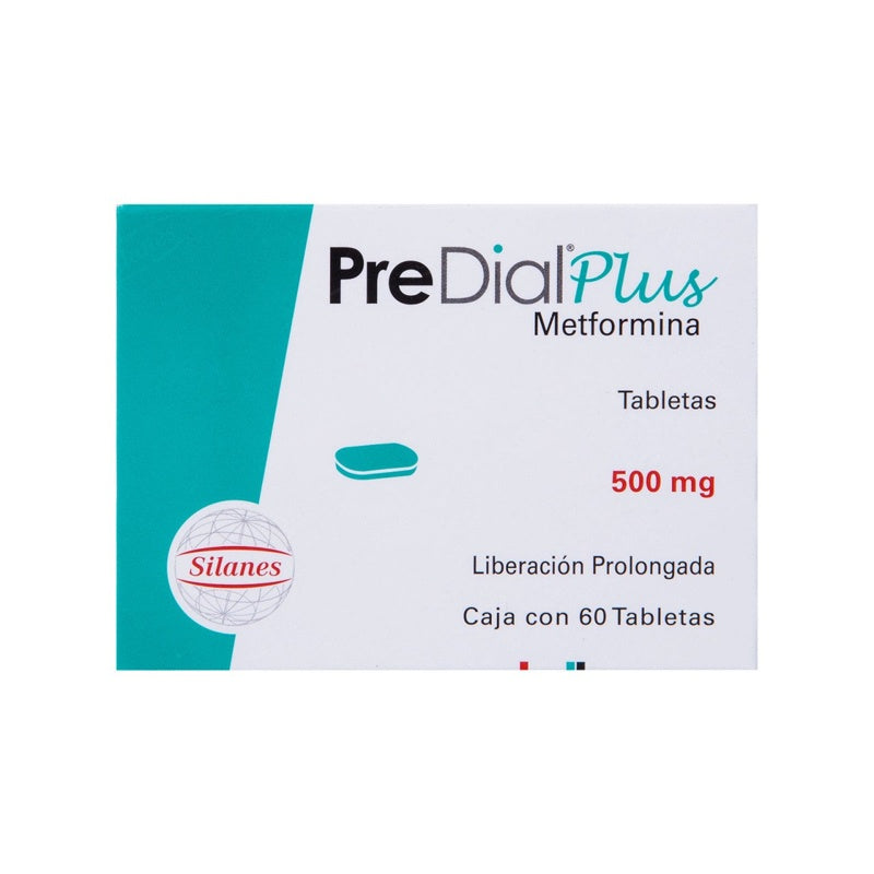 Predial Plus 500 Mg Con 60 Tabletas