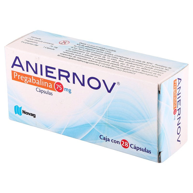 Pregabalina 75 Mg Con 28 Capsulas Aniernov 7501075721072 4