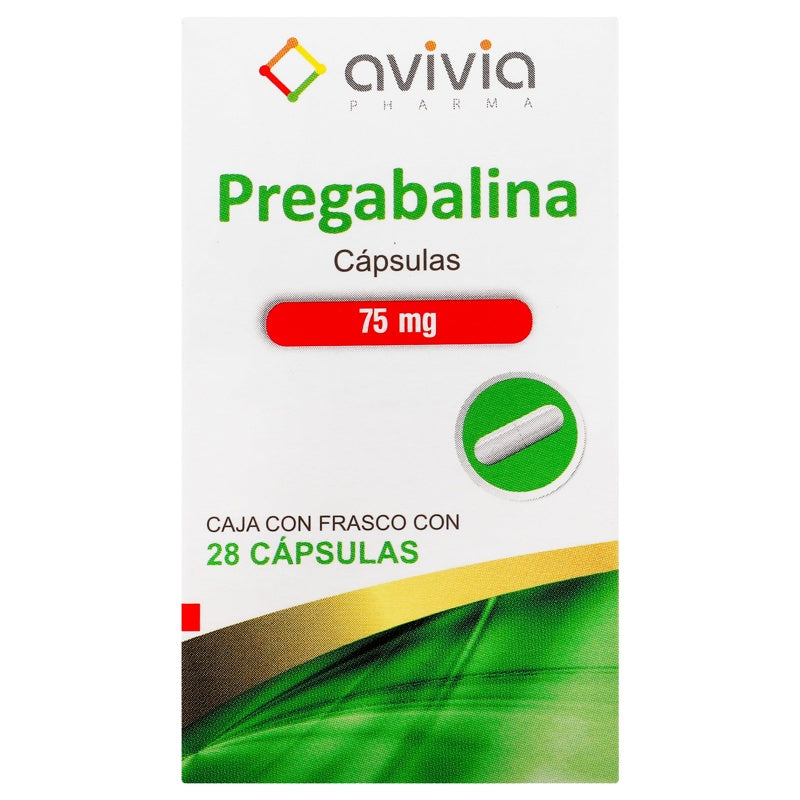 Pregabalina 75 Mg Con 28 Capsulas Gabadiol perfil 4