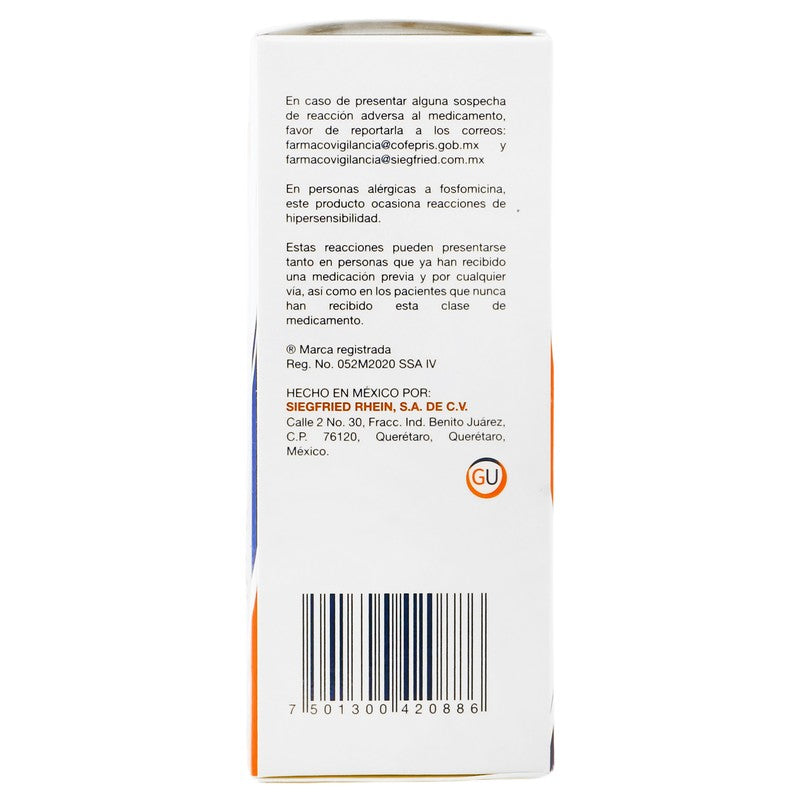 Pregnus-Uti 2 G Pediátrico Polvo Solución 7501300420886 8
