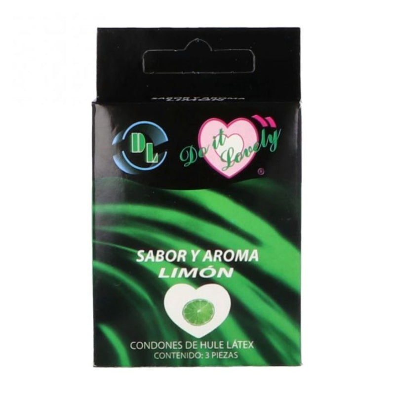 Preservativo D L Limon 3 Piezas