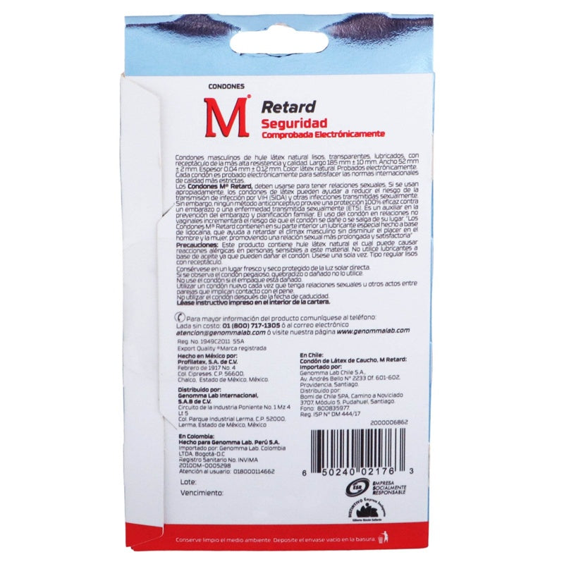 Preservativo M Retard 3 Piezas 650240021763 perfil 7