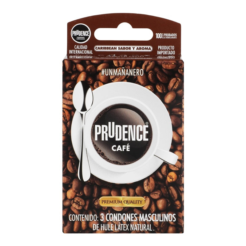 Preservativo Prudence Café 3 Piezas