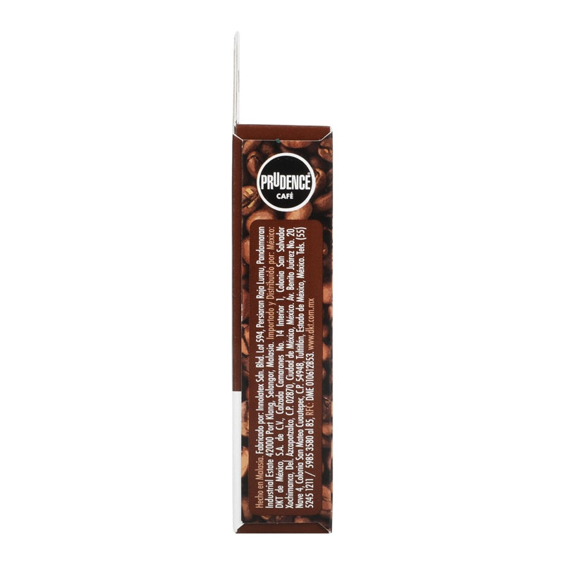 Preservativo Prudence Café 3 Piezas perfil 6