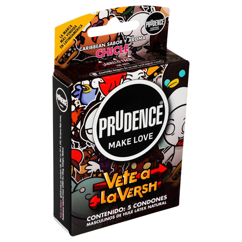 Preservativo Prudence Chicle 5 Piezas 7502214985805 perfil 2