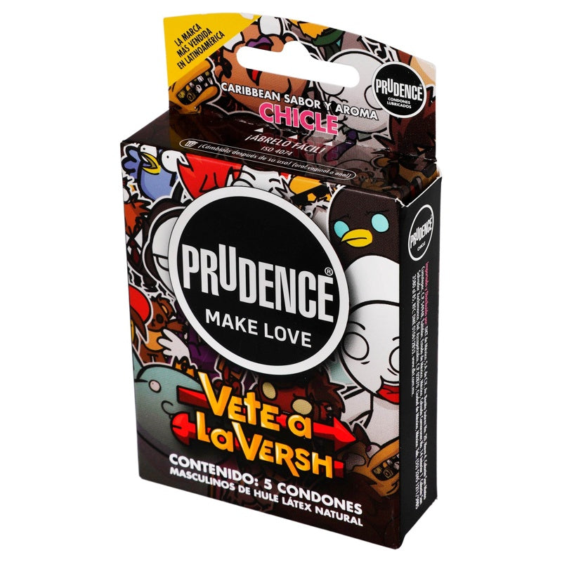 Preservativo Prudence Chicle 5 Piezas 7502214985805 perfil 3