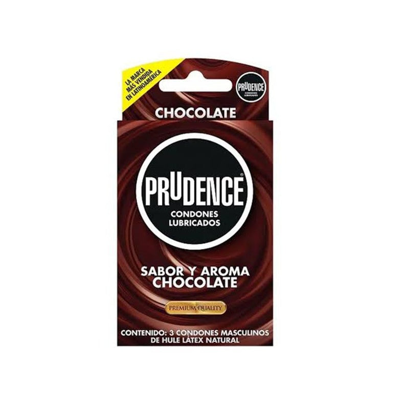 Preservativo Prudence Chocolate 3 Piezas 7502214982514
