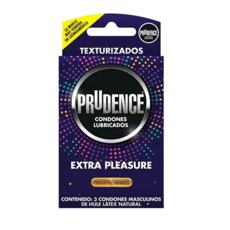 Preservativo Prudence Ext Pleasure 3 Piezas