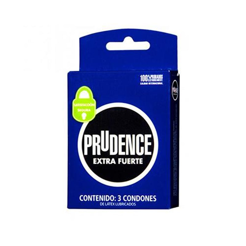 Preservativo Prudence Extrafuerte 3 Piezas