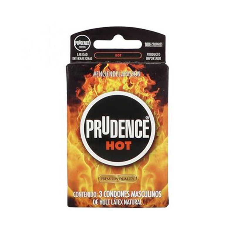 Preservativo Prudence Hot 3 Piezas