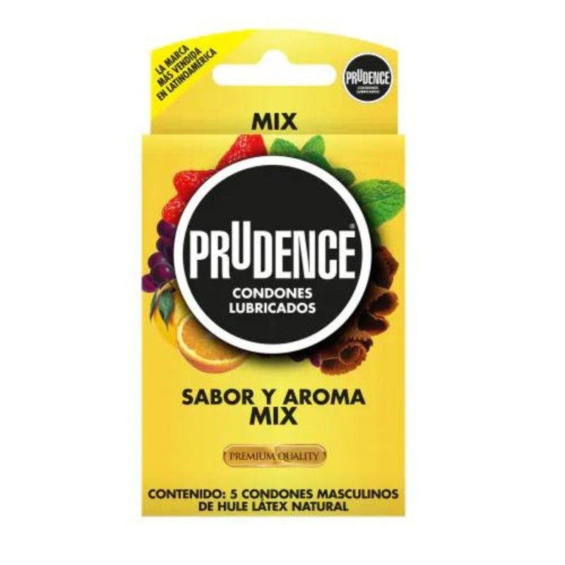 Preservativo Prudence Mix 5 Piezas 7502214982811