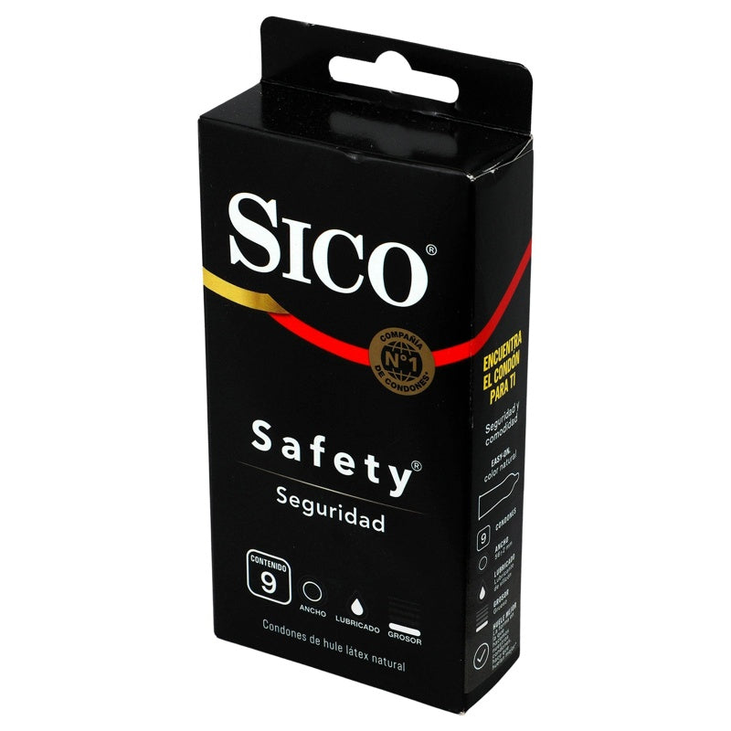 Preservativo Sico Safety 9 Piezas 7501058367136 perfil 3
